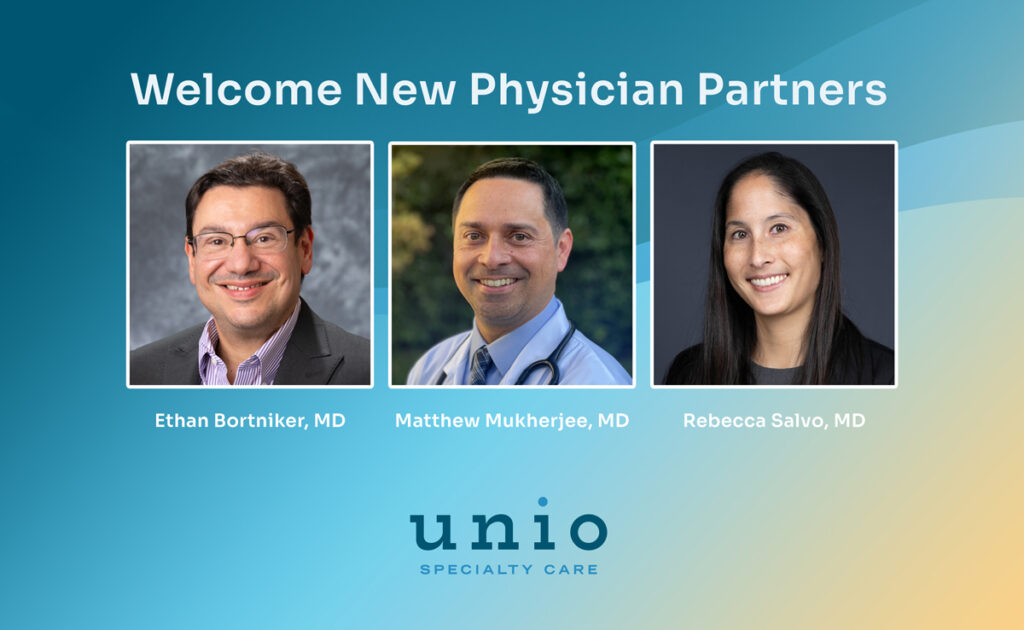 Welcoming Our New Physician Partners