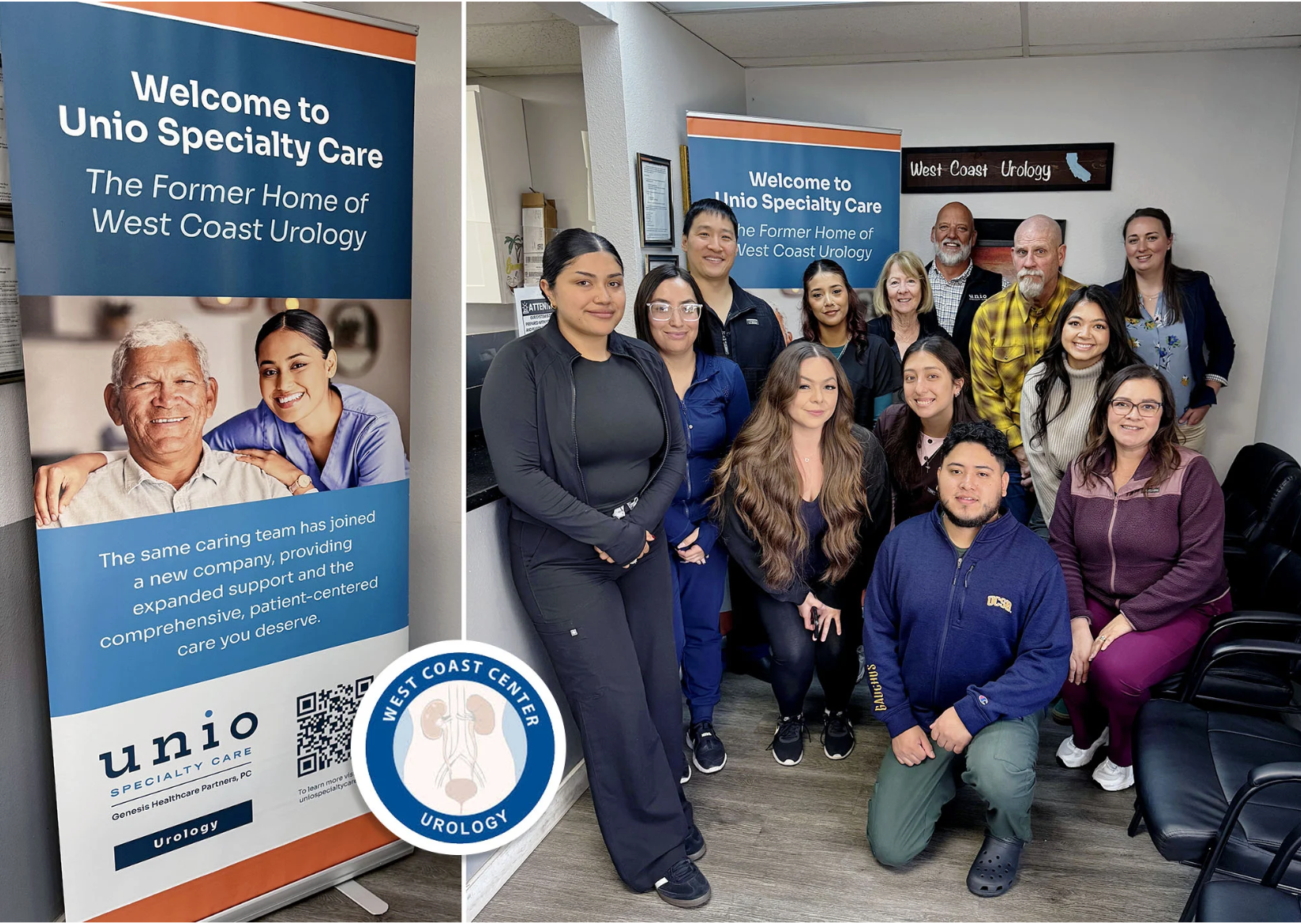 Read more about the article Unio Specialty Care Partners with Physicians Formerly Affiliated with West Coast Center for Urology, Strengthening Advanced Urologic Care Across Southern California
